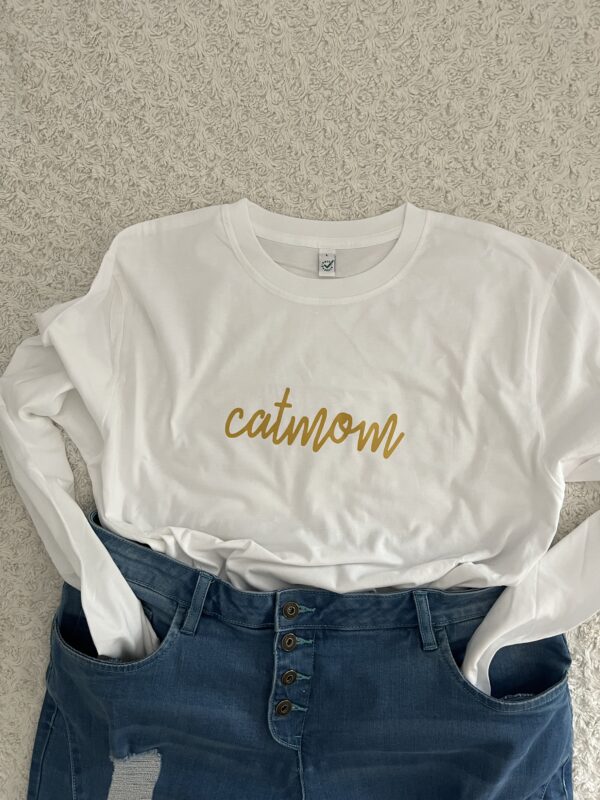 Longsleeve catmom – Bild 4