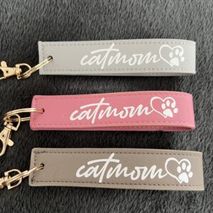 Schlüsselanhänger Catmom Pfote