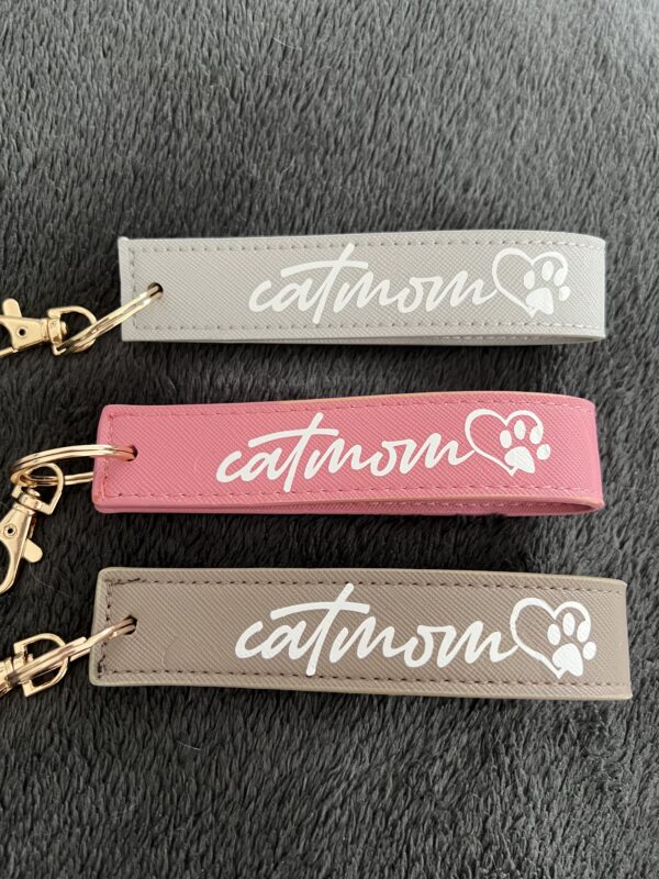 Schlüsselanhänger Catmom Pfote